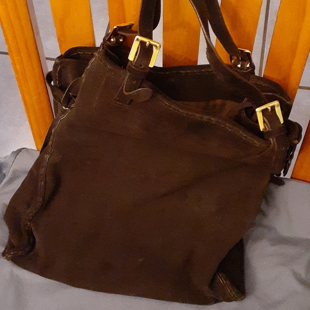 COPY - Ralph Lauren suede tote